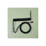 silabor Coiled Kablo (Sarmal) 120cm + 35cm | Mekanik & Manyetik Klavye Kablosu | Type-C USB, 8K 8000Hz