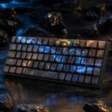 Silabor Lol Ezreal Temalı 68 Tuşlu Pbt Boya Süblimasyonlu Yan Baskılı Cherry Profil Mekanik Klavye Keycaps Seti - Çok Renkli