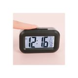 silabor Mini Dijital Masa Saati ve Çalar Saat – LCD Ekranlı, Tarih ve Sıcaklık Göstergeli Alarm Saati 9 × 4,