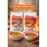 Sıladan Tarhana Karma Lezzet Seti 500 gr x 2 Adet (1 Acılı + 1 Acısız)
