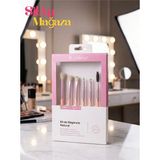 Silay Mağaza Profesyonel 6'lı Göz Makyaj Far Fırçası Seti-Eyeliner,dağıtma,buğu,far&kaş Kirpik Fırçası - Pembe