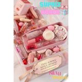 Silay Mağaza Sürpriz Kürek Makeup Seti Kawai- Gloss, Jelly Gloss, Sıvı Allık, Highlighter Stick ve Sünger Seti - kawai süpriz kürek
