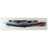 Silbak 380 mm 6 Aparatlı Muz Tipi Grafitli Silecek Süpürgesi