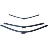 Silbak Audi Q3 2012-2014 Ön Arka Cam Silecek Seti 8U1998002 8K9955425 - Siyah