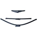 Silbak Citroen C4 Cactus 2014-2020 Ön Cam Arka Cam Silecek Seti 1611870180 - Siyah