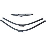 Silbak Citroen C4 Hb 2005-2010 Ön Cam Arka Cam Silecek Seti 6426XF - Siyah