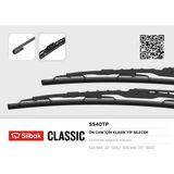 Silbak Cosmotex Silecek Süpürgesi Telli Tip 550-500 mm Ford Connect, Renault Megane 1, Renault Symbol Yeni Kasa (09/12-) (25 Takim) - Siyah