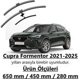 Silbak Cupra Formentor 2021-2025 Ön ve Arka Silecek Takımı