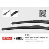 Silbak Depomix Silecek Supurgesi Takimi On 550MM / 350MM Hyundai Getz Tb Muz Tip - Siyah