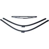 Silbak Ford Galaxy 2009-2014 Ön Cam Arka Cam Silecek Seti - Siyah