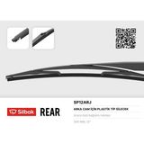 Silbak Hnrlishp Silecek Süpürgesi Arka 300 mm Opel Astra J (01/10-), Astra Gtc (11/11-), Astra Sports Tourer (01/11-), Astra K (09/15-) - Siyah