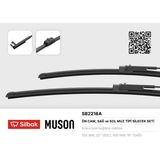 Silbak Hnrlishp Silecek Süpürgesi Muz Tipi Opel Astra H 04/04-Mercedes Glk-Class C33- 04/04 - Siyah