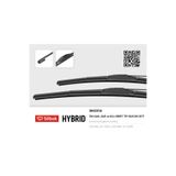 Silbak NRZSNT SILECEK SUPURGESI TAKIMI ON 550mm / 350mm HYUNDAI GETZ TB (150554) MUZ TIP