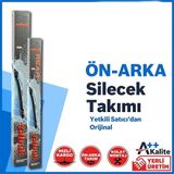 Silbak Opel Corsa D 2006 > 2014 Ön ve Arka Silecek Takımı