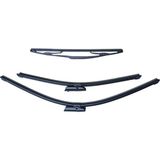 Silbak Peugeot Bipper 2008-2016 Ön Cam Arka Cam Silecek Seti 6423A8 - Siyah