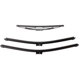 Silbak Seat Ibiza 2006-2007-2008 Ön Arka Cam Silecek Silgi Takımı Set - Siyah