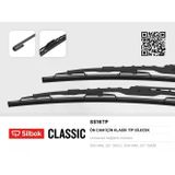 Silbak SİLECEK SÜPÜRGESİ 510MM R19 EUROPA -TRANSIT ALMAN KANCALI 2.5 DIA-KANGOO-ISUZU NPR Y.M (2 ADET)