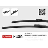 Silbak SİLECEK SÜPÜRGESİ 600/480MM MUZ TİPİ JETTA 4-PASSAT-VARIANT-ALLTRACK 2002-2011