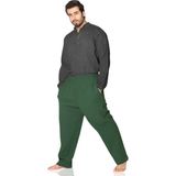 Şile Bezi Erkek Yazlık Şalvar Pantolon Yeşil Ysl - XL