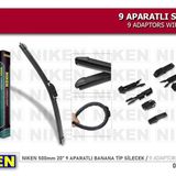 SİLECEK 500mm 9 APARATLI MUZ BANANA TİP