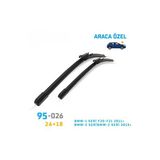 Silecek Muz Bmw-1 Seri F20-F21 2011> Bmw-2 Seri 2013> 22"+18" 2Ön