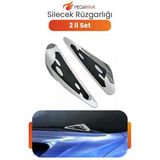 Silecek Rüzgarlığı 2’Li Set Universal Cam Üstü Rüzgar Yönlendirici Oto Aksesuar