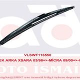 Sılecek Supurgesı 400mm Arka Mıcra 09/00- Prımera Corsa C Clıo 03/94 02/98 (swf) Valeo 116550