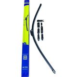 Silecek Süpürgesi Ön 750 mm Muz Tipi Universal 8 Aparatlı - Siyah