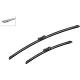 Silecek Süpürgesı Ön Takım Aerotwın Silecek Setı - ( 600 / 400 Mm) Fıat Megane Iıı-Fluence-Clıo Iıı Bm 00- (Oem No: 339