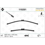 Silecek Süpürgesi Ön Takım Golf6-Jetta-Passat 600 X 480 Mm