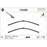 Sılecek Supurgesı Takımı 700mm / 700mm Mercedes W220 W221 . Cıtroen C6 . Peugeot 407 Swf