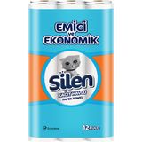 Silen Kağıt Havlu 12'li Rulo Ultra Emici ve Ekonomik Temizlik İçin İdeal Seçim