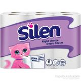 Silen Kağıt Havlu 2 Katlı 6 Rulo Endüstriyel ve Ev Tipi Kullanıma Uygun