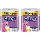 Silen Kağıt Havlu Dev Rulo 1:6 2li paket