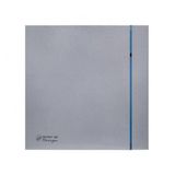 Silent 100 Crz Silver Design Soler Palau Banyo Aspiratör Havalandırma Fanı Debi 85 M3 Dekoratif Banyolar Tasarruflu Estetik Agmair Agm Havalandırm