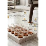 Silent Keçe Tabanlı Şeffaf Sandalye Ayak Koruyucu 24'lü Set 723001
