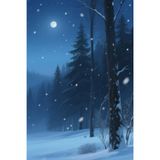 Silent Pines: Winter Lined Notebook: Snowy forest journal with 119 pages and intro – perfect for notes, gifts, and holiday writing