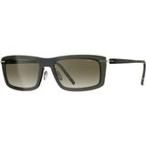 Silhouette 4091 75 5530 Unisex Güneş Gözlüğü - Yeşil