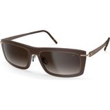 Silhouette 4091 75 6130 Unisex Güneş Gözlüğü - Kahverengi