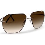 Sılhouette 8743/75 6040 00/00 Unisex Güneş Gözlüğü - Kahverengi