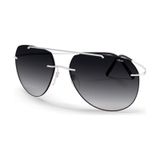 Silhouette 8744 75 7210 Gri Unisex Güneş Gözlüğü