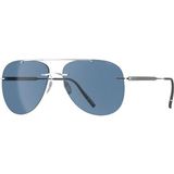 Silhouette 8751 75 7000 Unisex Güneş Gözlüğü - Mavi