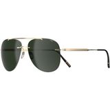 Silhouette 8751 75 7530 Polarize Unisex Güneş Gözlüğü - Yeşil