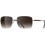 Silhouette 8752 75 6040 Unisex Güneş Gözlüğü - Kahverengi