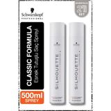 Silhouette Esnek Tutuşlu Saç Spreyi 500ml X 2 Adet