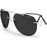 Silhouette Nash 8744 7310 59 Unisex Güneş Gözlüğü - Siyah