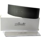 Silhouette Sılhouette Black Magnetık Case Siyah Kucuk ve Orta Boy Gözlük / Güneş Gözlüğü Kutusu Kılıfı