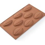 SİLİCOLİFE 8'Lİ BÜYÜK CEVİZ KEK KALIBI