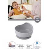 Silicolife Eğimli Mama Kasesi, Vakum Tabanlı Bebek Çocuk Eğimli Mama Tabağı Gıda Sertifikalı
