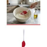 Silicolife Silikon Klasik Büyük Spatula SL029 Kırmızı